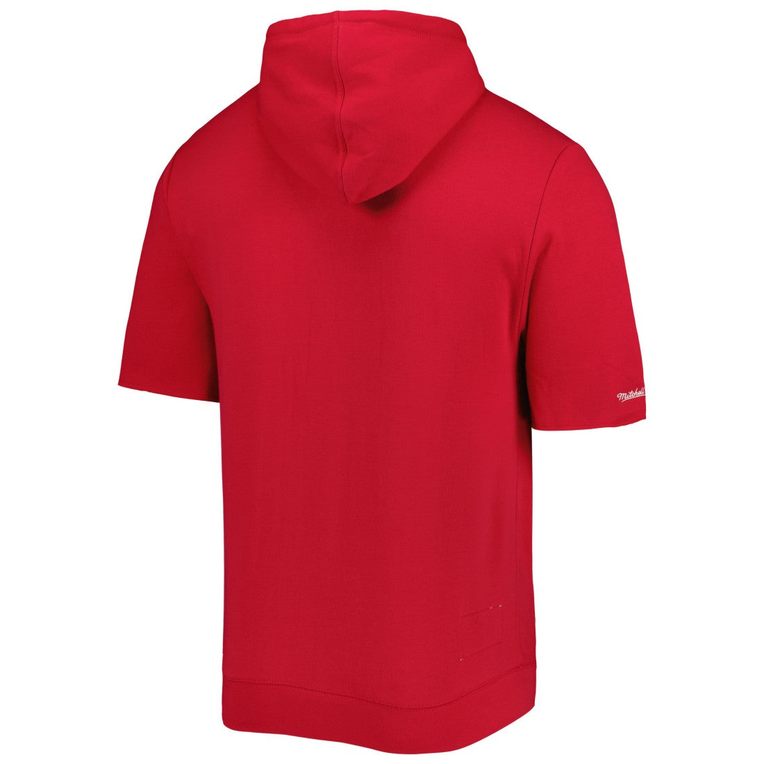 Tampa Bay Buccaneers Washed Short Sleeve Pullover Hoodie - Scarlet Hoodies