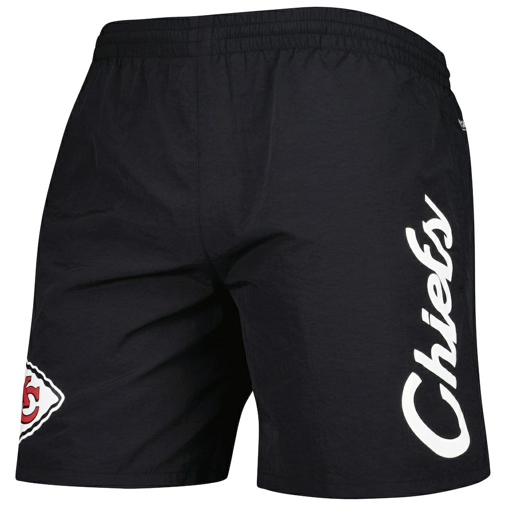 Kansas City Chiefs Team Essentials Nylon Shorts - Black Shorts
