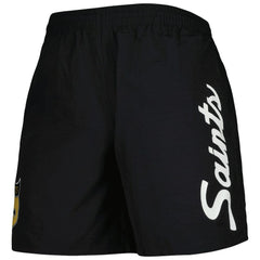 New Orleans Saints Team Essentials Nylon Shorts - Black Shorts