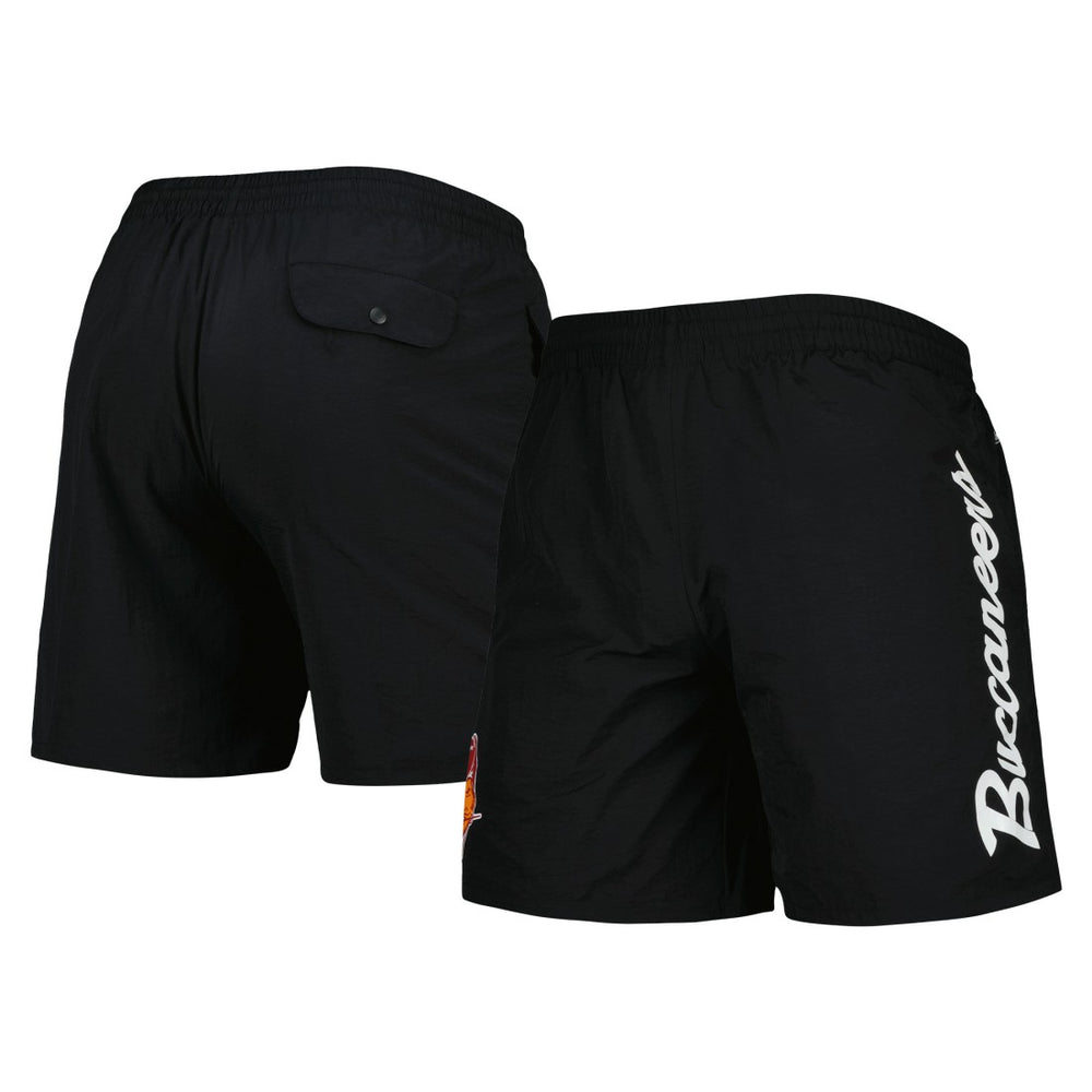 Tampa Bay Buccaneers Team Essentials Nylon Shorts - Black Shorts