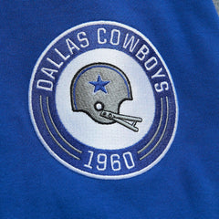 Dallas Cowboys All Over 2.0 Pullover Sweatshirt - Royal Pullover