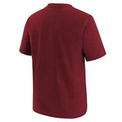Washington Commanders Youth 90th Anniversary Logo T-Shirt - Burgundy T-shirts