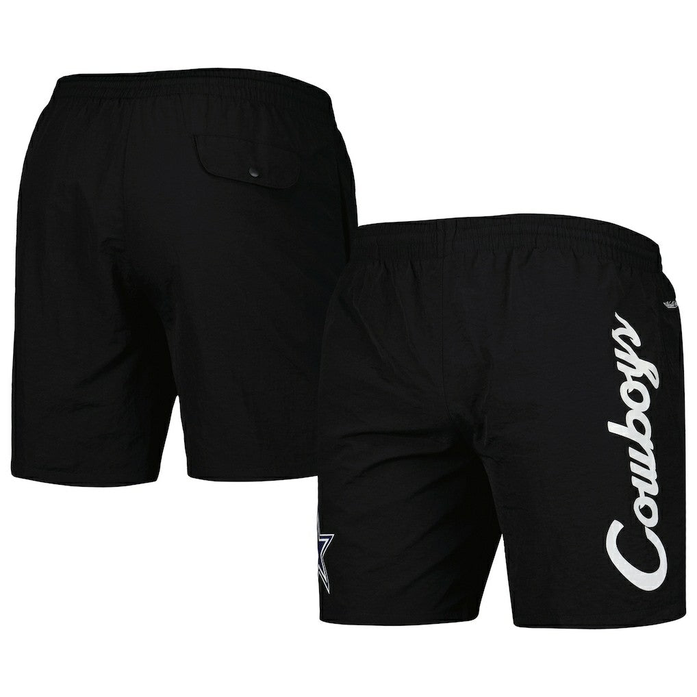 Dallas Cowboys Team Essentials Nylon Shorts - Black Shorts