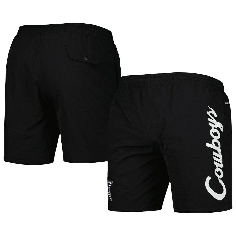 Dallas Cowboys Team Essentials Nylon Shorts - Black Shorts