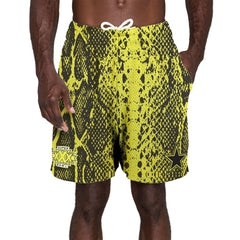 Dallas Cowboys New Era Super Bowl XXX Summer Pop Shorts - Yellow Shorts