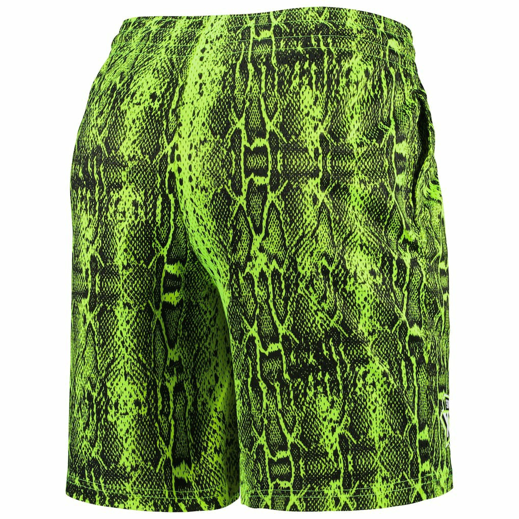 New England Patriots New Era Summer Pop Shorts - Neon Green Shorts
