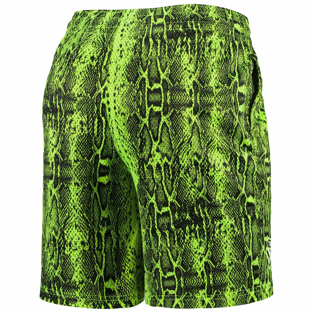 New England Patriots New Era Summer Pop Shorts - Neon Green Shorts