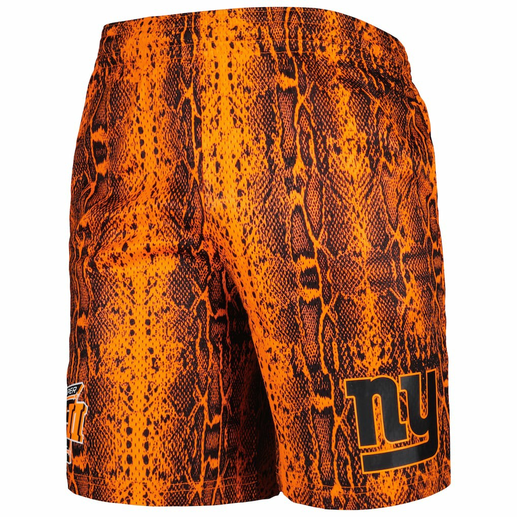 New York Giants New Era Summer Pop Shorts - Orange Shorts