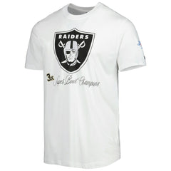 Las Vegas Raiders New Era Historic Champs T-Shirt - White T-shirts