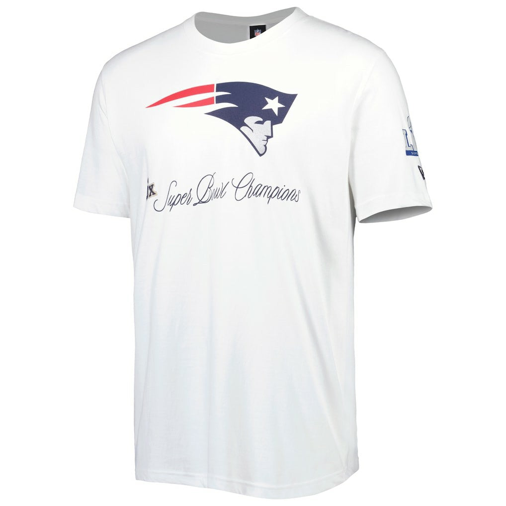 New England Patriots New Era Historic Champs T-Shirt - White T-shirts