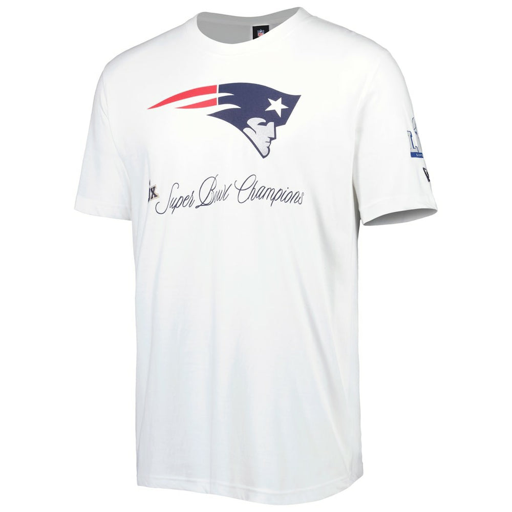 New England Patriots New Era Historic Champs T-Shirt - White T-shirts