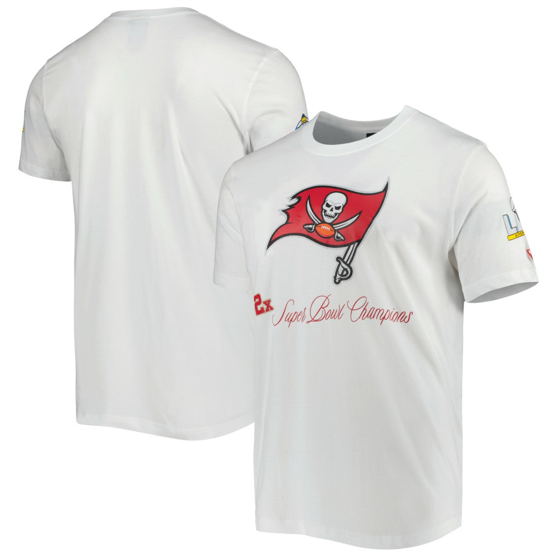 Tampa Bay Buccaneers New Era Historic Champs T-Shirt - White T-shirts
