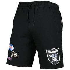 Las Vegas Raiders New Era Historic Champs Shorts - Black Shorts