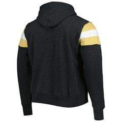 New Orleans Saints '47 Legacy Premier Nico Pullover Hoodie - Black Hoodies