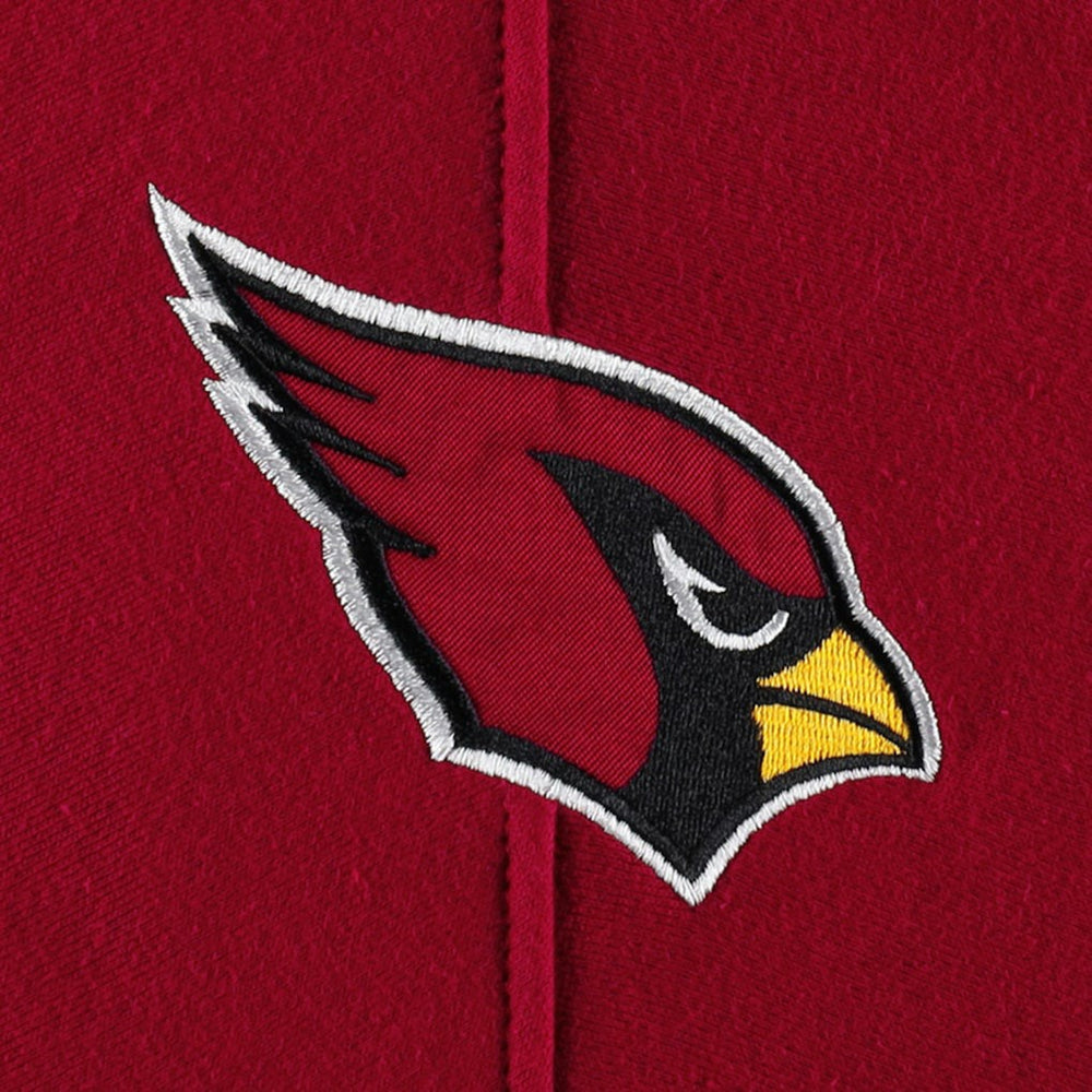 Arizona Cardinals '47 Gridiron Lace-Up Pullover Hoodie - Heather Gray Hoodies