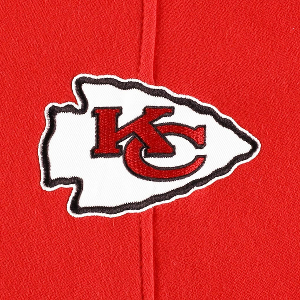 Kansas City Chiefs '47 Gridiron Lace-Up Pullover Hoodie - Heather Gray Hoodies