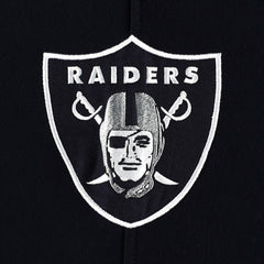 Las Vegas Raiders '47 Gridiron Lace-Up Pullover Hoodie - Heather Gray Hoodies
