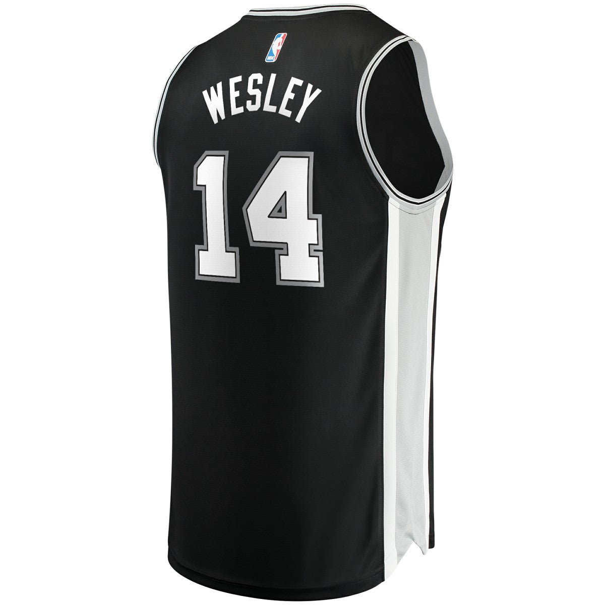 Blake Wesley San Antonio Spurs Fast Break Replica Player Jersey Icon Edition Black - Fanatics