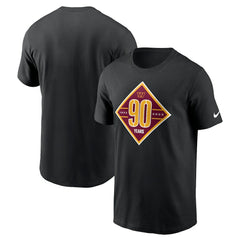 Washington Commanders 90th Anniversary T-Shirt - Black T-shirts