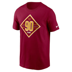 Washington Commanders 90th Anniversary T-Shirt - Burgundy T-shirts