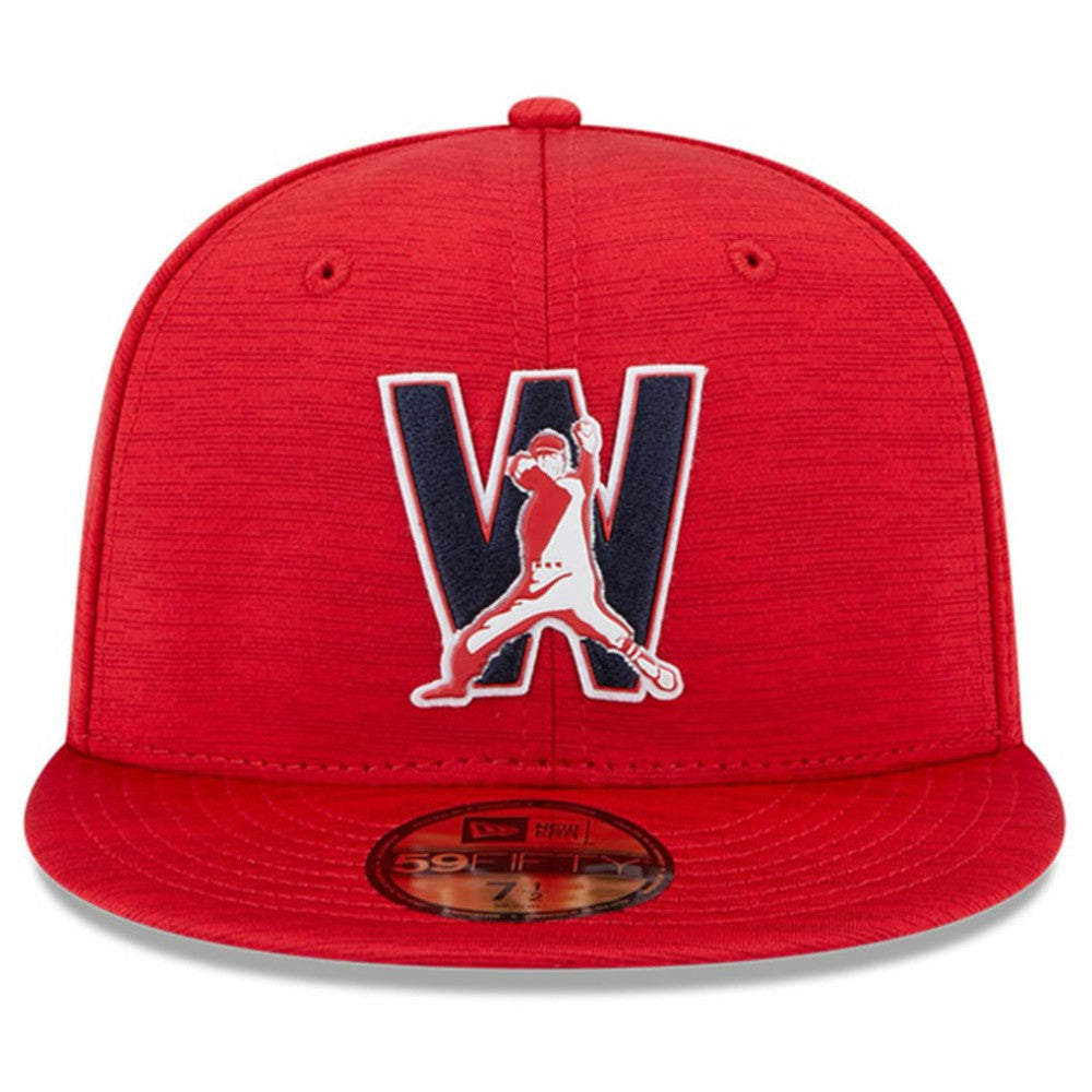 Washington Nationals New Era 2023 Clubhouse 59FIFTY Fitted Hat - Red Hats