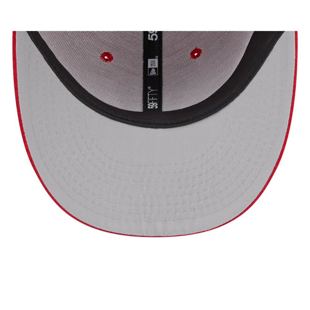 Washington Nationals New Era 2023 Clubhouse Low Profile 59FIFTY Fitted Hat - Red Hats