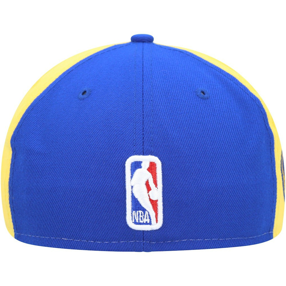 Golden State Warriors Back Half 9FIFTY Fitted Hat White/Royal - New Era
