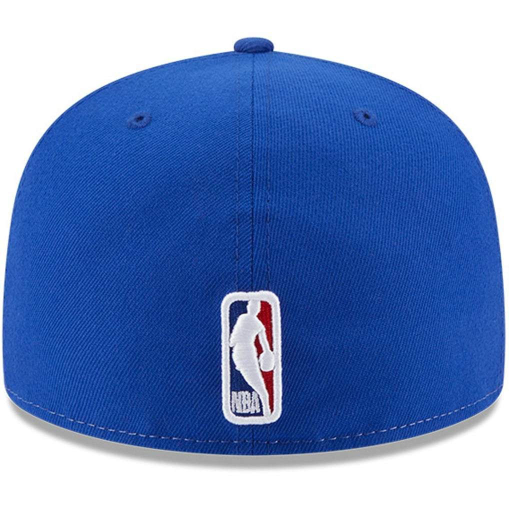 Philadelphia 76ers Back Half 9FIFTY Fitted Hat White/Royal - New Era outlet