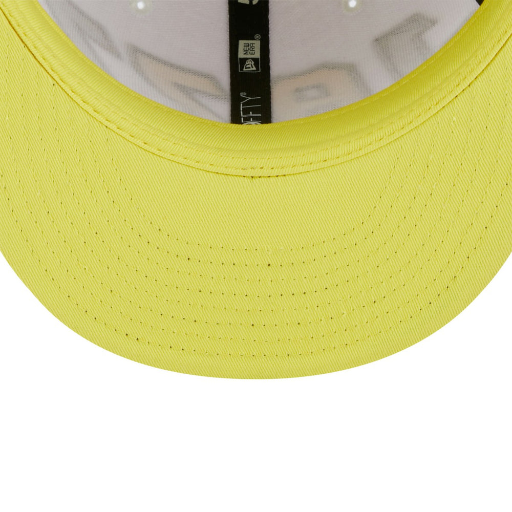 Utah Jazz Back Half 59FIFTY Fitted Hat White/Black - New Era