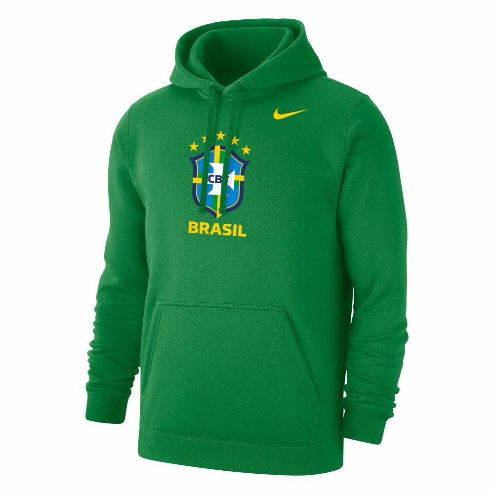 Brazil National Team Club Primary Pullover Hoodie Green - Nike sale
