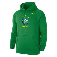 Brazil National Team Club Primary Pullover Hoodie Green - Nike sale