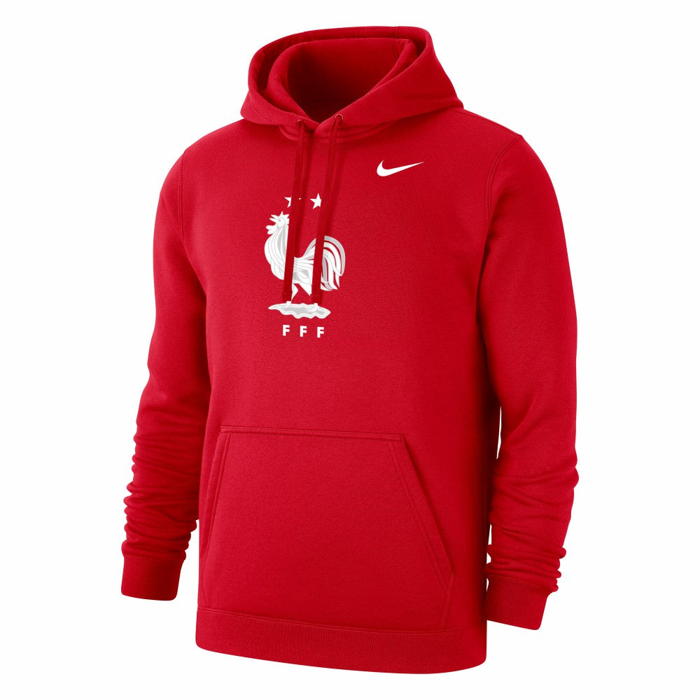France National Team Club Primary Pullover Hoodie Red - Nike discount