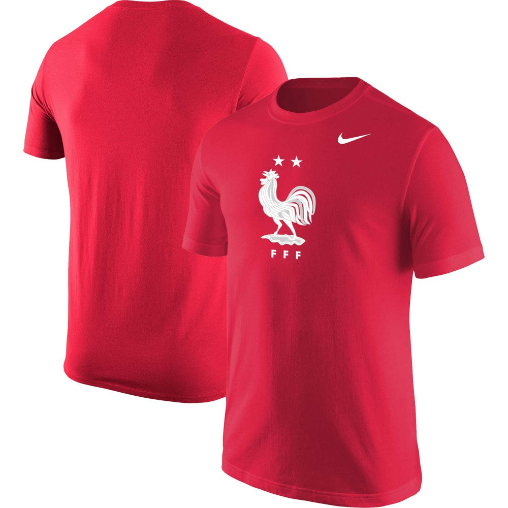 France National Team Core T-Shirt Red - Nike sale