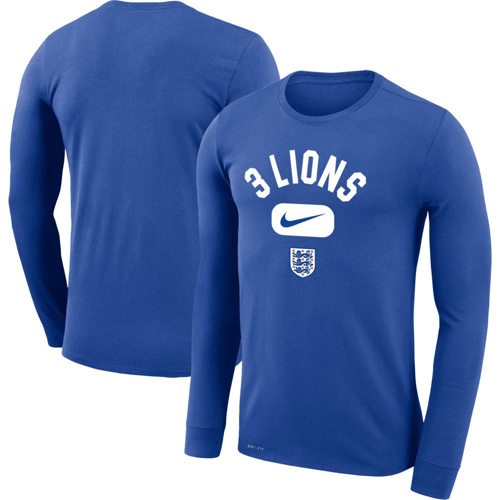 England National Team Lockup Legend Performance Long Sleeve T-Shirt Royal - Nike online