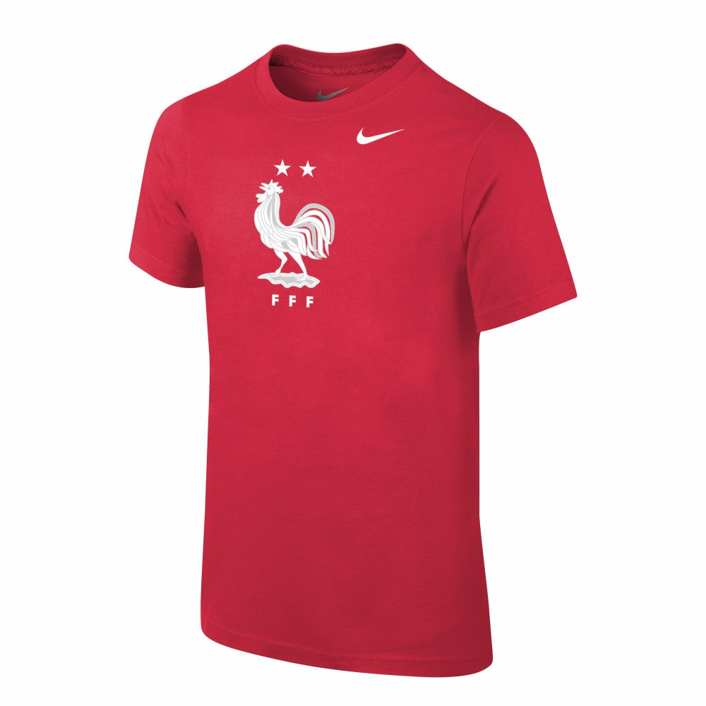 France National Team Youth Core Team T-Shirt Red - Nike discount
