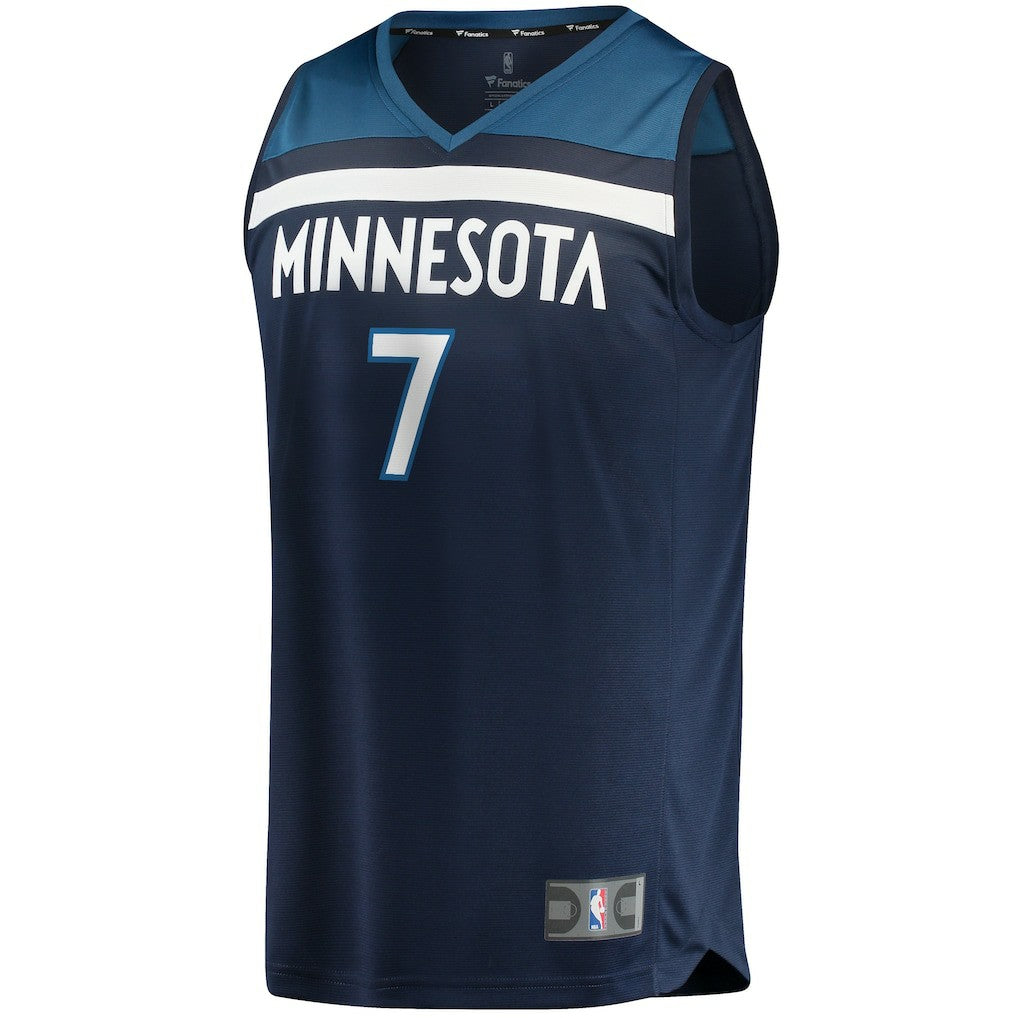 Wendell Moore Jr. Minnesota Timberwolves 2022 NBA Draft First Round Pick Fast Break Replica Player Jersey Icon Edition Navy - Fanatics