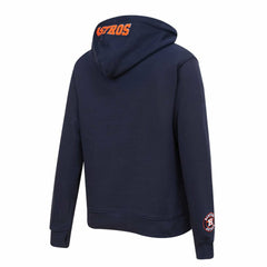Houston Astros Pro Standard Women's Classic Fleece Pullover Hoodie - Navy Hoodies