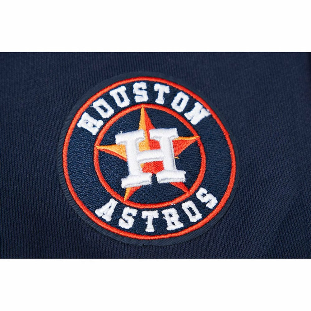 Houston Astros Pro Standard Women's Classic Fleece Pullover Hoodie - Navy Hoodies