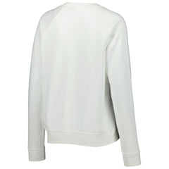 Brazil National Team Women's Lockup Varsity Tri-Blend Raglan Pullover Sweatshirt White - Nike on sale
