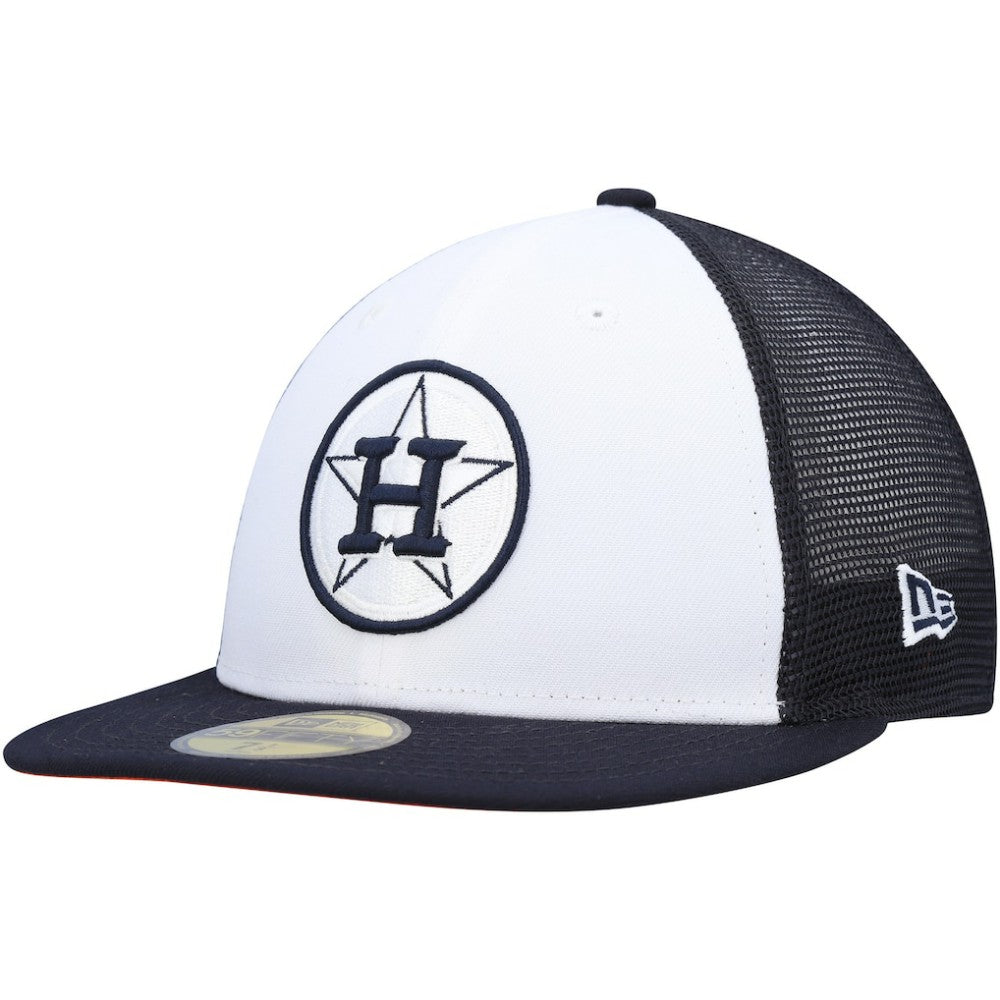 Houston Astros New Era 2023 On-Field Batting Practice 59FIFTY Fitted Hat - White/Navy Hats