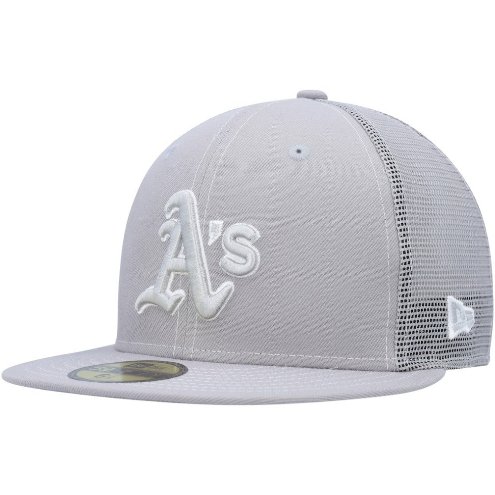Athletics New Era 2023 On-Field Batting Practice 59FIFTY Fitted Hat - Gray Hats