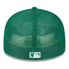Athletics New Era 2023 On-Field Batting Practice Low Profile 59FIFTY Fitted Hat - White/Green Hats