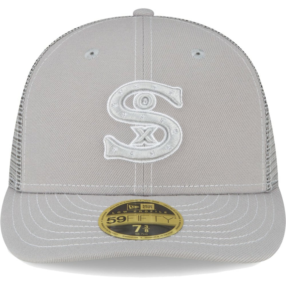 Chicago White Sox New Era 2023 On-Field Batting Practice Low Profile 59FIFTY Fitted Hat - Gray Hats