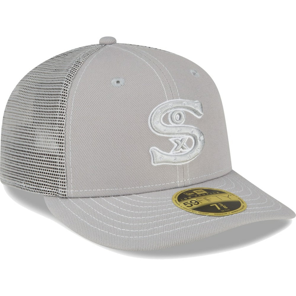 Chicago White Sox New Era 2023 On-Field Batting Practice Low Profile 59FIFTY Fitted Hat - Gray Hats