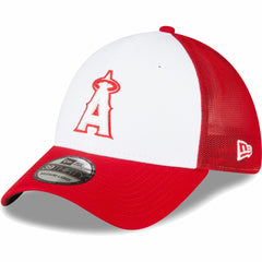 Los Angeles Angels New Era 2023 On-Field Batting Practice 39THIRTY Flex Hat - Red/White Hats