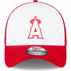 Los Angeles Angels New Era 2023 On-Field Batting Practice 39THIRTY Flex Hat - Red/White Hats