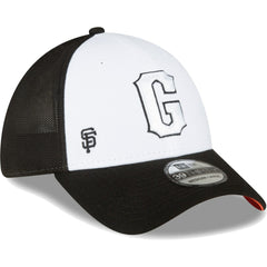 San Francisco Giants New Era 2023 On-Field Batting Practice 39THIRTY Flex Hat - Black/White Hats