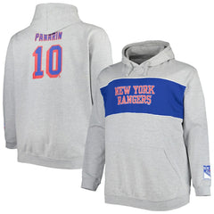 Artemi Panarin New York Rangers Big & Tall Player Pullover Hoodie - Heather Gray | US 4992922