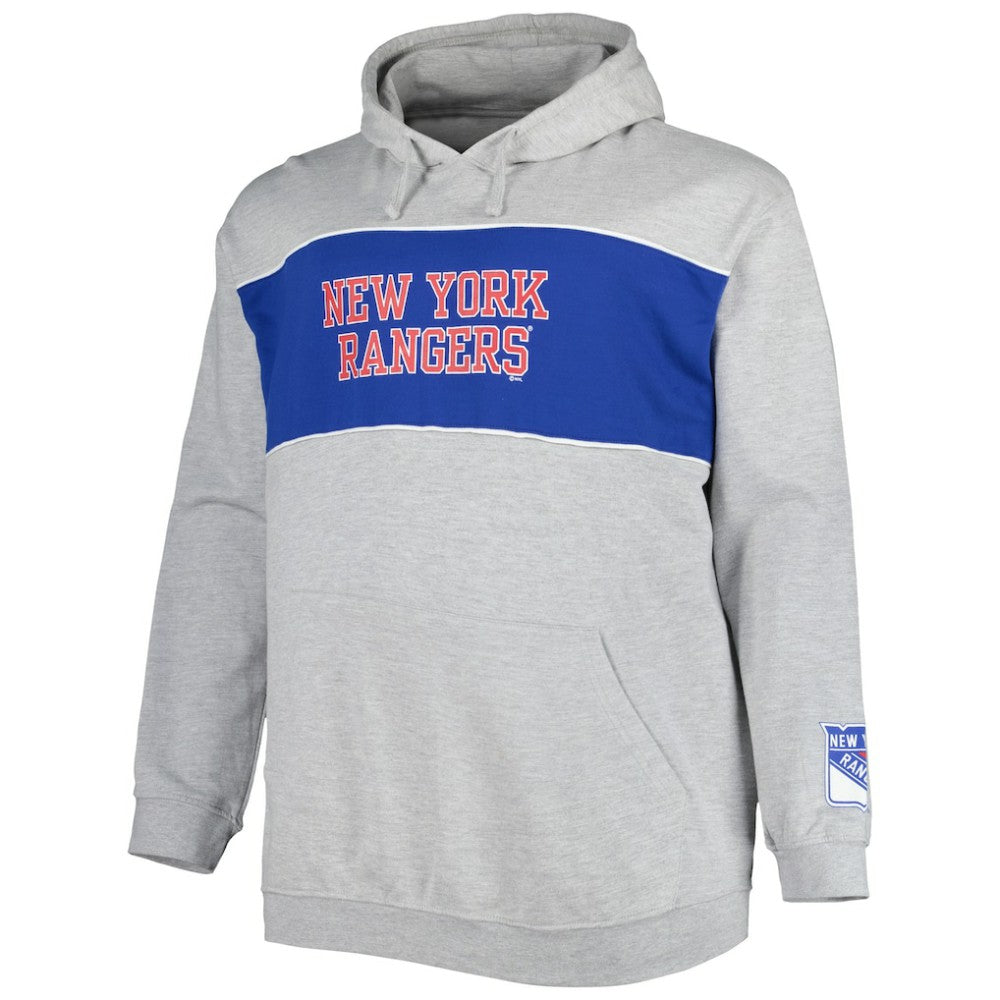 Artemi Panarin New York Rangers Big & Tall Player Pullover Hoodie - Heather Gray | US 4992922