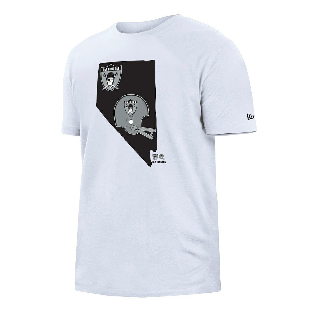 Las Vegas Raiders New Era Gameday State T-Shirt - White T-shirts